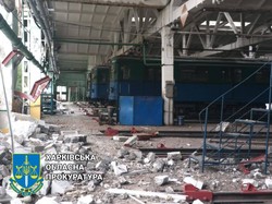 У Харкові знову обстріляли депо метрополітену (ВІДЕО)