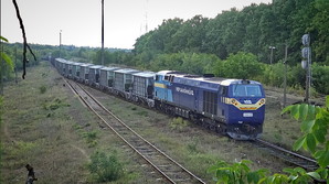 Як українські локомотиви працюють на залізниці Молдови (ВІДЕО)