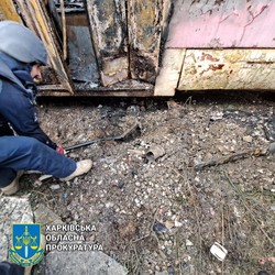 У Харкові росіяни завдали удару по трамвайному депо