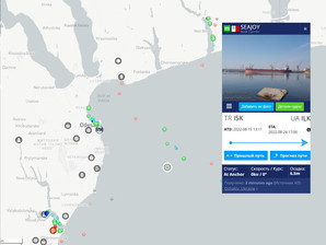 В портах Одеської області продовжується судноплавство: вивезено вже 800 тисяч тон вантажів