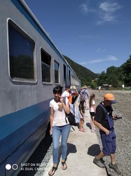 Запустили рух по залізниці до румунського кордону від Рахова (ФОТО, ВІДЕО)