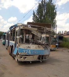 В окупованому Алчевську ліквідовано тролейбус
