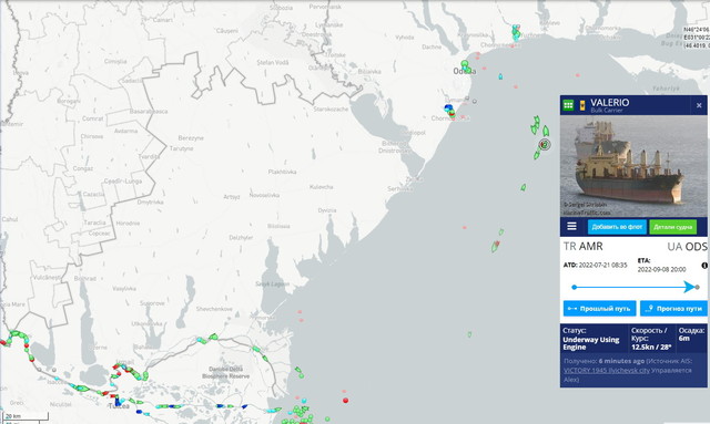З портів Великої Одеси відправилися 102 судна зерновим коридором (ВІДЕО)