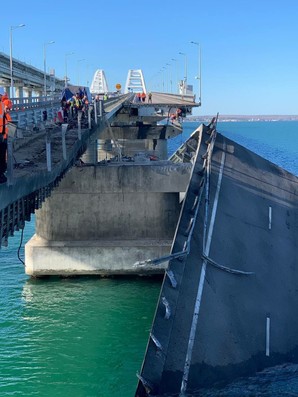 Ремонт Кримського моста затягнеться майже на рік