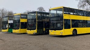 Київ отримає з столиці Німеччини двоповерхові автобуси