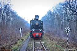 На Одеській залізниці курсував різдвяний експрес з ретро-паровозом (ФОТО, ВІДЕО)
