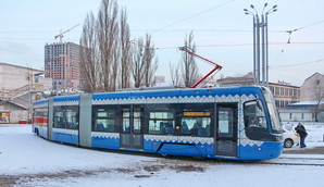 В Києві знову ходить швидкісний трамвай (ВІДЕО)