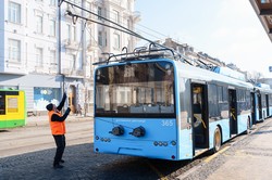 У Вінниці запустили на маршрути тролейбуси Solaris