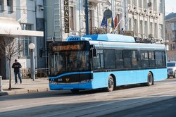 У Вінниці запустили на маршрути тролейбуси Solaris