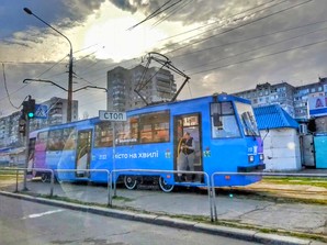 У Миколаєві запустили на лінію перший частково низькопідлоговий трамвай