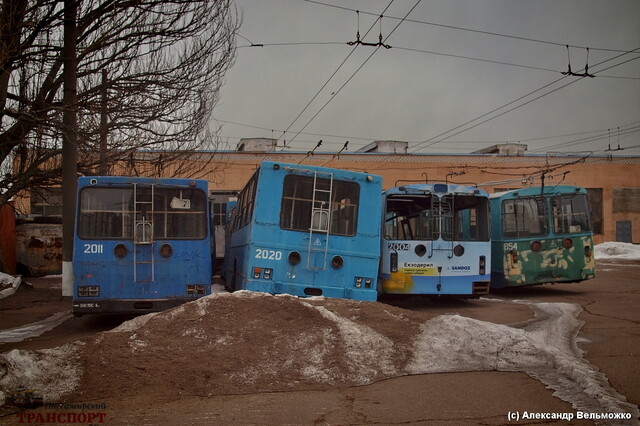 В Одесі списали старі тролейбуси