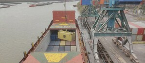 В дунайських портах Одеської області розвивають контейнерні перевезення