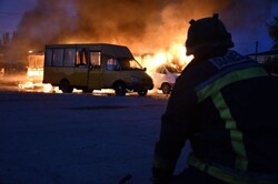 Окупанти обстріляли автобусний парк в Херсоні