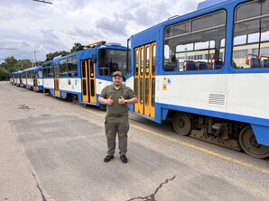 Місто Конотоп отримало велику партію вживаних трамваїв з Чехїі