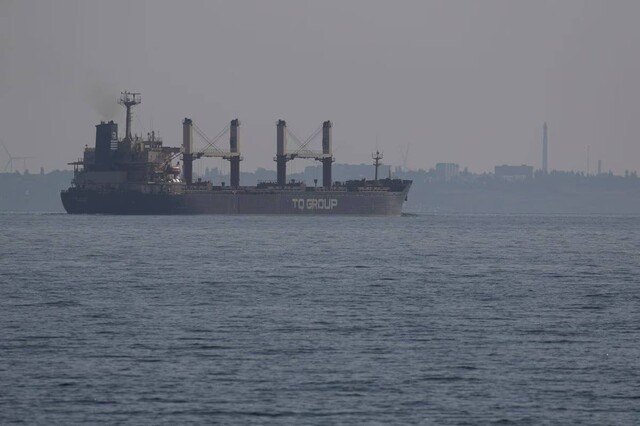 З Одеси вийшло в море останнє судно за "зерновим коридором"
