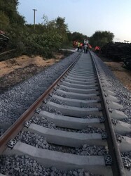 Залізницю в Молдові відбудували після аварії