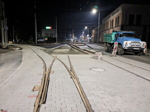 У Вінниці завершують реконструкцію лінію трамваю до вокзалу
