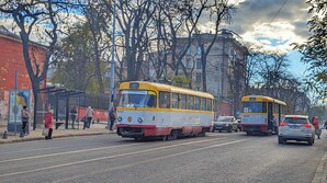 Одеський трамвай "Північ-Південь" знову курсує у центрі міста (ВІДЕО)