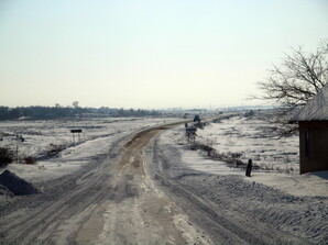 Як чистять від снігу дороги Одеської області (ВІДЕО)