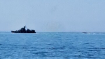 З окупованого Криму втік ще один російський ракетний корабель