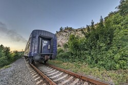 По Одеській залізниці курсував ретро-поїзд під паровозом (ВІДЕО)