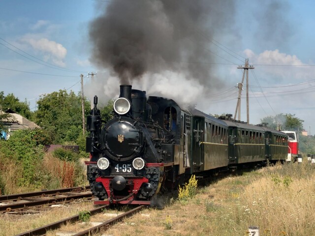 На Гайворонській вузькоколійці провели останній ретро-тур цього літа