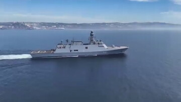 Український ракетний корвет вийшов в море (ВІДЕО)