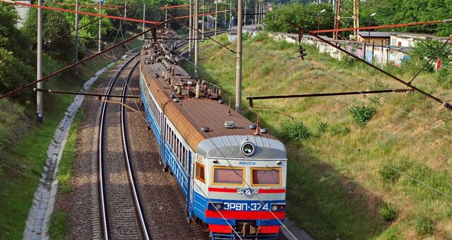 В Одесі через пожежу затримувалися приміські електрички