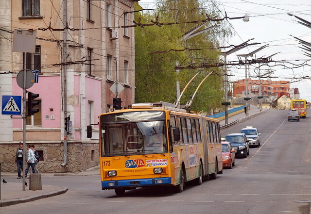 Для Тернополя придбали тролейбуси "Електрон"