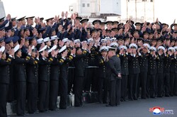 Стало відомо, скільки ракет може бути на новому північнокорейському фрегаті