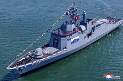 Стало відомо, скільки ракет може бути на новому північнокорейському фрегаті