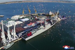 Стало відомо, скільки ракет може бути на новому північнокорейському фрегаті