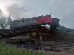 На росії та окупованих територіях знищується залізнична інфраструктура