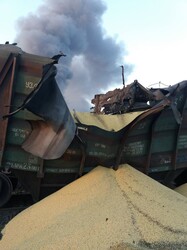 У Києві російським обстрілом уражено залізницю