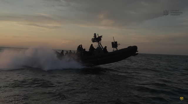 ГУР провів морську десантну операцію на Тендрі