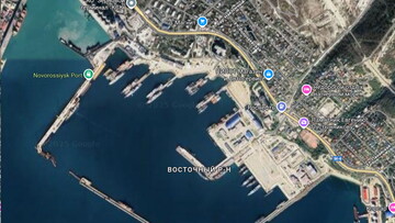 На росії атаковано порт Новоросійськ