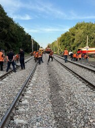 Відновлено магістральну залізницю у Київській області