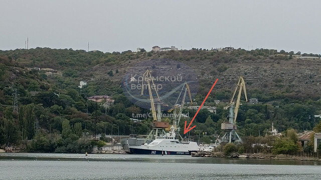 В окупованому Севастополі росіяни ховають прикордонні кораблі