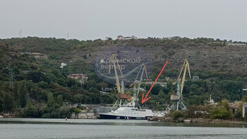 В окупованому Севастополі росіяни ховають прикордонні кораблі