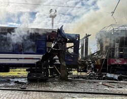 У Шостці росіяни атакували залізницю
