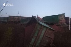 На окупованих територіях підірвано російський вантажний поїзд