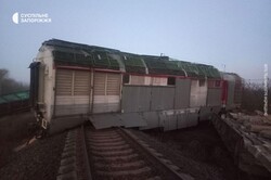 На окупованих територіях підірвано російський вантажний поїзд