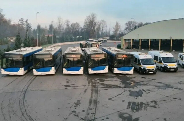 Києву подарували 5 вживаних автобусів