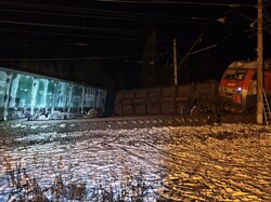 На росії сталася залізнична аварія