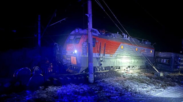 На росії сталася залізнична аварія
