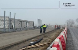 Як на трасі Одеса - Рені будують майданчик для "дальнобоїв"