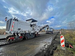 На автотрасі Одеса - Рені йде ремонт