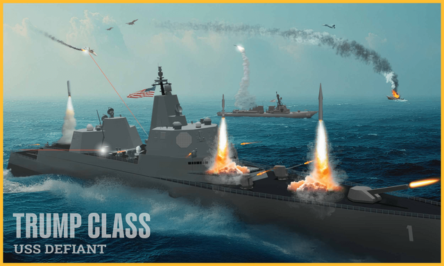 Президент США анонсував будівництво лінкорів "імені себе"