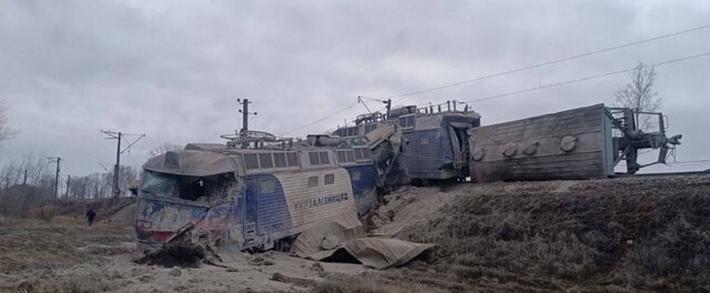 Під Коростенем продовжується ліквідація наслідків залізничної аварії