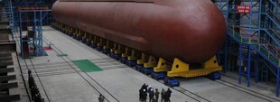 Показано будівництво північнокорейського атомного підводного човна